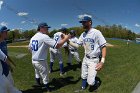 Baseball vs Babson  Wheaton College Baseball vs Babson during Semi final game of the NEWMAC Championship hosted by Wheaton. - (Photo by Keith Nordstrom) : Wheaton, baseball, NEWMAC